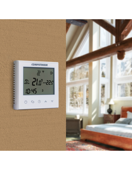 Wi-Fi термостат COMPUTHERM E280 - Жичен Wi-Fi термостат COMPUTHERM E280 - Жичен